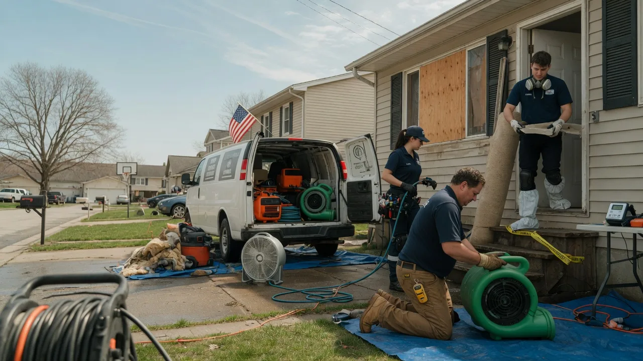 Water Damage Restoration in Pickstown, SD near me